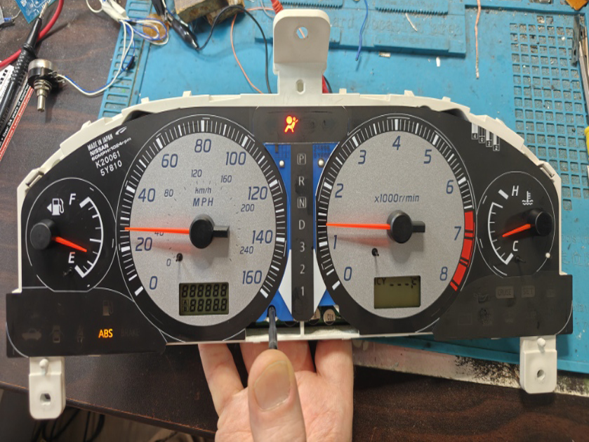 REPAIR SERVICE FOR 2000-2003 NISSAN MAXIMA INSTRUMENT CLUSTER